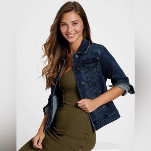 Guess Dark Wash Alisana Denim Jacket